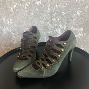 Etro Button Heels